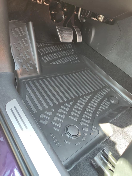 Bod Chery Tiggo 8 Pro Max INTELLIGENT Paket 3 Sıra 3D Havuzlu Paspas 2024-Sonrası - Resim 3