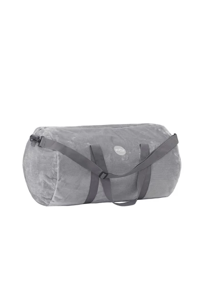 Puffy Mellove Sherpa Çift Kişilik Yorgan - Gri - 3
