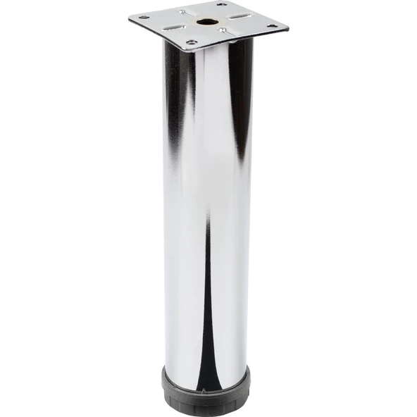 Metal Krom Ayak 42 mm Çap 8 cm Yükseklik ürün görseli 1