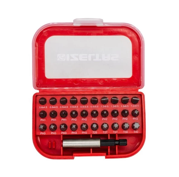 İzeltaş Plastik Kutulu Bits Uç Takımı 31 Parça - 3