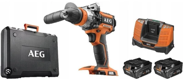 Aeg Bsb18cbl-502c 18v 5ah Kömürsüz Darbeli Vidalama Matkap