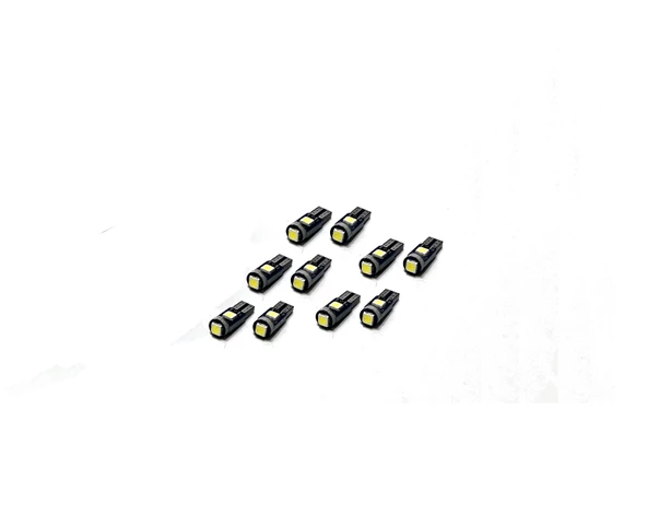 FEMEX PREMİUM 10'LU T5 LED 3030 CHİPSET 3SMD MİNİ LED AMPUL TURKUAZ - 3