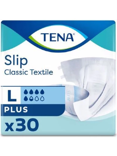 Tena Slip Classic 5.5 Damla Belbantlı Hasta Bezi Large