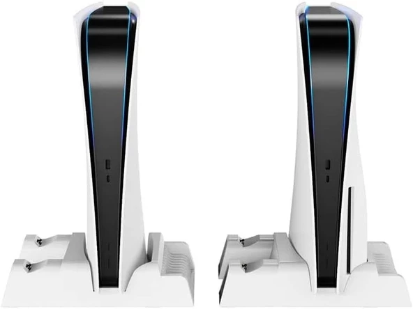 Hepu TP5-1511 PS5 Şarj ve Soğutucu Stand | DualSense Uyumlu Hızlı Şarj İstasyonu - 7