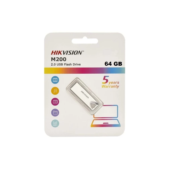 Flash Bellek USB 2.0 64 GB Hikvision M200