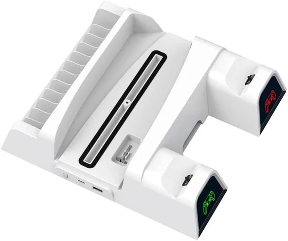 Hepu TP5-1511 PS5 Şarj ve Soğutucu Stand | DualSense Uyumlu Hızlı Şarj İstasyonu - 6