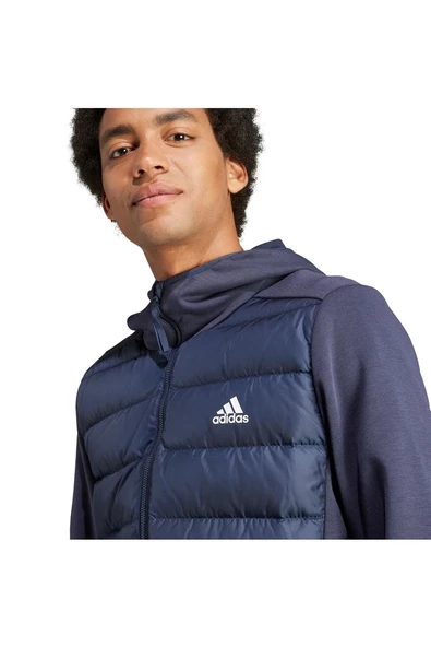 adidas ESS DWN HYB J Erkek   Ceket IK3224 - 8