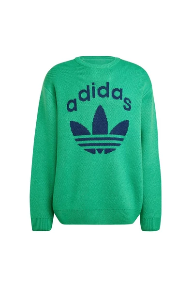 adidas KNIT CREWNECK Erkek  Sweatshirt JN5966 - 2