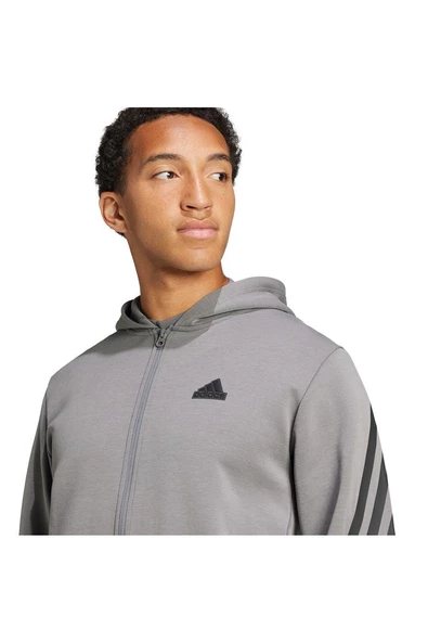 adidas M FI 3S FZ Erkek  Ceket IW8529 - Resim 8