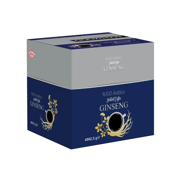 Mahmood Coffee Arabica Ginseng Aromalı Granül Kahve 2,5g x 48 Adet
