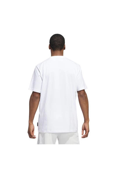 adidas VARSITY CREST T Erkek   T-shirt IY1158 - Resim 5