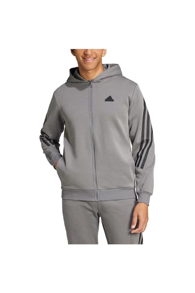 adidas M FI 3S FZ Erkek  Ceket IW8529 - Resim 4