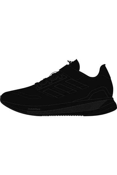 adidas RUNFALCON 5 EL C Çocuk Ayakkabısı IE8573