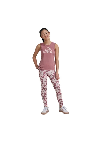 adidas JG TR-ES PRI LE Çocuk   Tayt IW3291 - 3