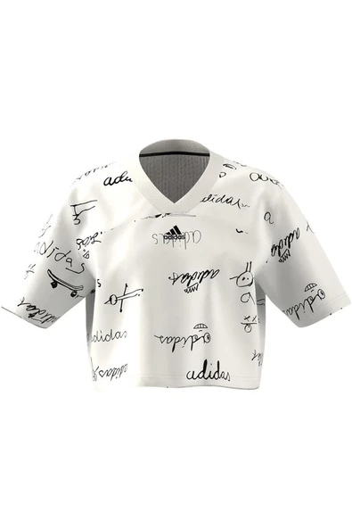 adidas JG BLUV CR T Çocuk   T-shirt IV9434 - 9
