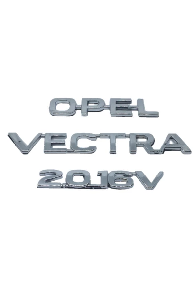 Opel - Vectra - 2,016v Bagaj Yazıları Takım