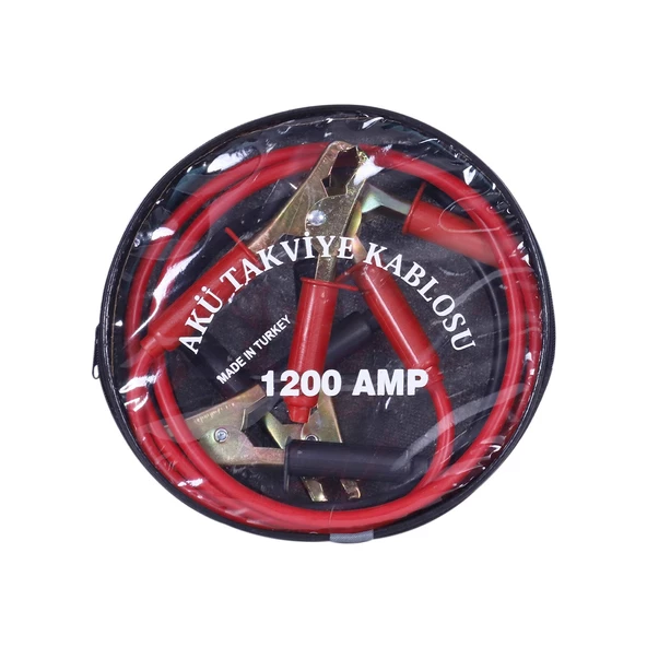 Akü Takviye Kablosu 1200 Amper 55mm Çantalı