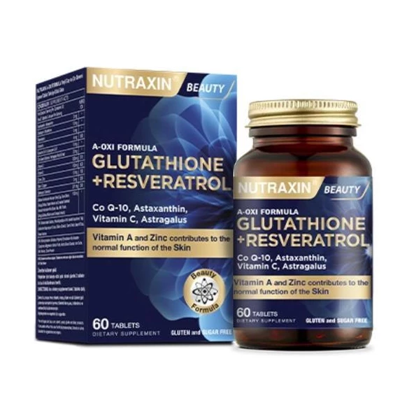 Nutraxin A-Oxi Formula Glutathione+Resveratrol 60 Tablet