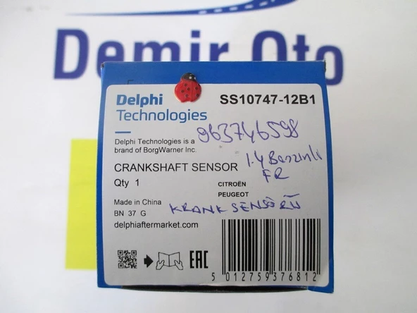 9637465980 Krank Mil Sensörü 1,4 Benzinli Fiorino-bipper Delphi - 2