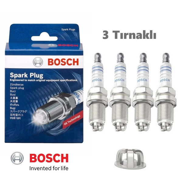 Bosch Vw Passat B5 B5.5 1.6 1.8 2.0 4'lü Buji Takımı 1996-2005