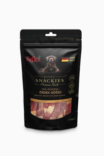 Reflex Snackies Tatlı Patatesli Ördek Gögsü 170 Gr ürün görseli 1
