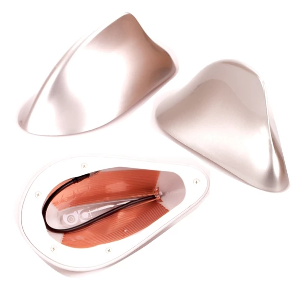 Balık Sırtı Köbekbalığı Aerodinamik Elektronik Ön Anten Beyaz