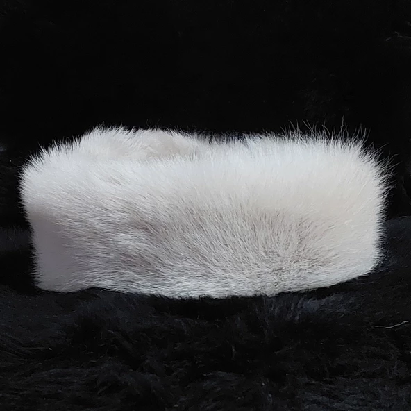 Krem Kürk Bandana ürün görseli