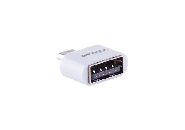 Syrox DT12 Micro USB - USB 2.0 OTG Dönüştürücü - Beyaz