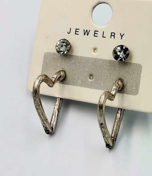 Renkli Kararmaz Papatya Figürlü Lüks Küpe ürün görseli 1