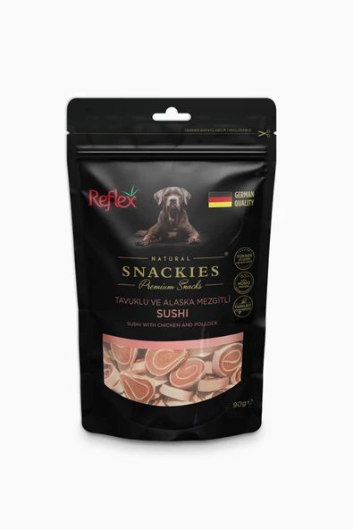 Reflex Snackies Tavuklu ve Balıklı Sushi 90 Gr ürün görseli 1
