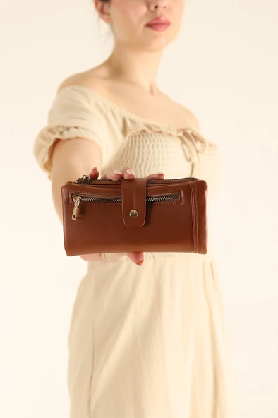 Monalisa Home Lüks Suni Deri Bayan Cüzdan ürün görseli