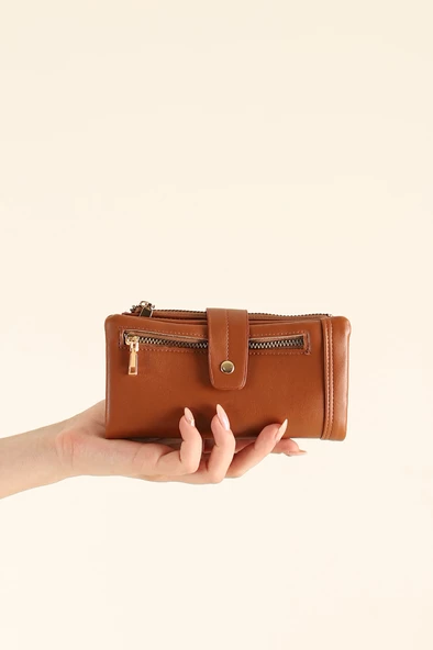 Monalisa Home Lüks Suni Deri Bayan Cüzdan - Resim 2