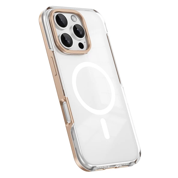 iPhone 16 Pro Max Kılıf Magsafe Şarj Özellikli Çıkarılabilir Arka Yüzeyli Polar Kapak - 11