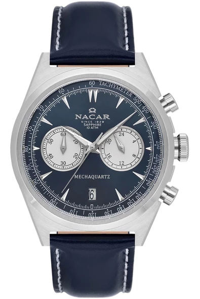 MAVİ DERİ ERKEK KOL SAATİ NC38-299021-ALL3 ürün görseli 1