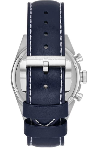 MAVİ DERİ ERKEK KOL SAATİ NC38-299021-ALL3 - Resim 4