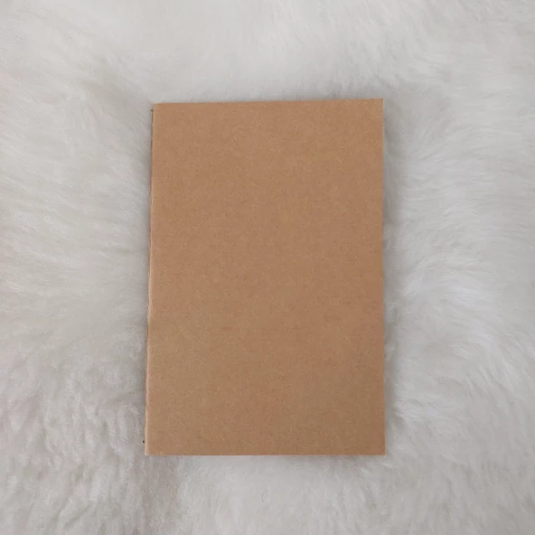 Lacivert Etnik Deri A5 Defter Kılıfı - 4