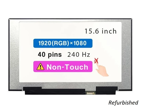 Casper Excalibur G900.1160-B660X-B Uyumlu Lcd Ekran, Panel 15.6-240Hz (Outlet)