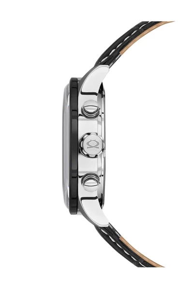 NACAR Siyah Deri Erkek Kol Saati NC38-296033-ANL1 - Resim 2