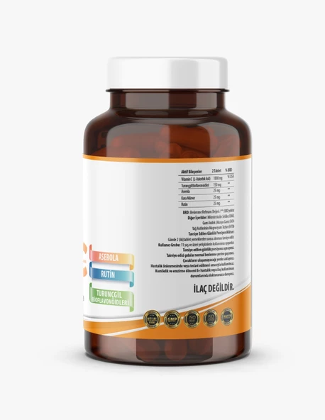 Ncs Ester C Vitamini 1000 Mg Kara Mürver 60 Tablet Vitamin C - 2