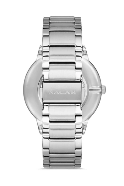 NACAR Çelik Metal Erkek Kol Saati NC34-291183-EGRM - 4