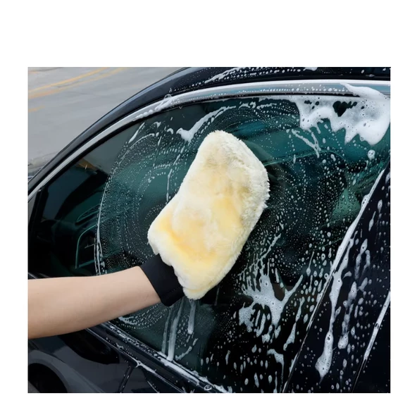 Mikrofiber Oto Temizlik Eldiveni  Oto Yıkama Pelüşü
