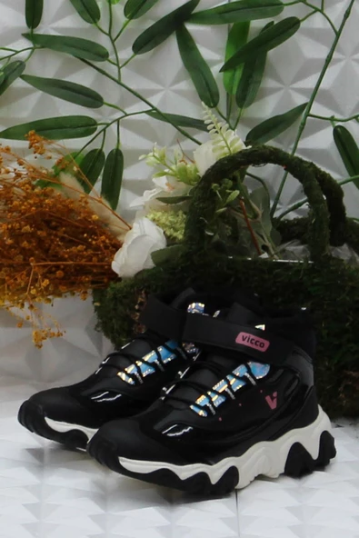 Vicco 946.F24K.423 Siyah Radus Big Kids Phylon Kız Çocuk Bot - Resim 3