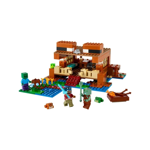 21256 LEGO® Minecraft® Kurbağa Evi 400 parça +8 yaş - 2