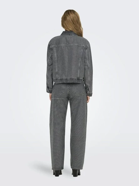 Only Hudson Deco Kadın Jean Ceket 15332586 - 5