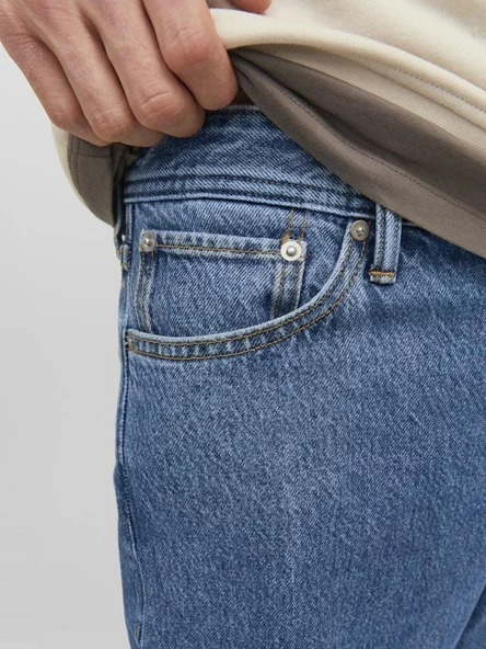 Jack Jones Alex Orıgınal Bol Kesim Erkek Jean Pantolon 12236078 - Resim 3