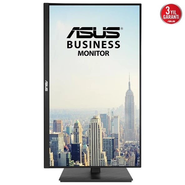 ASUS 27" IPS VA27UQSB 5MS 60HZ HDMI-DP USBC PIVOT KURUMSAL MONİRTÖR 3840X2160 - 6
