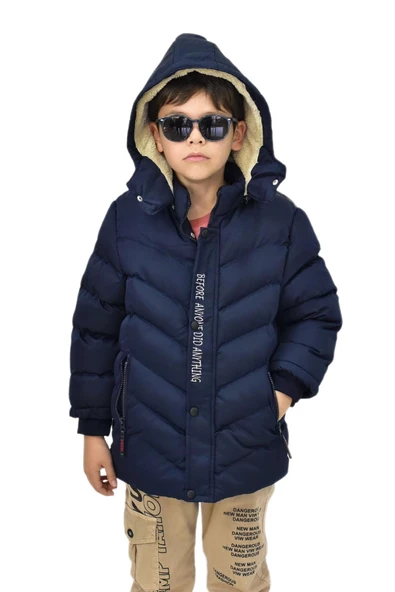 Erkek Çocuk Kapüşonlu Mont BS-0411 - 3