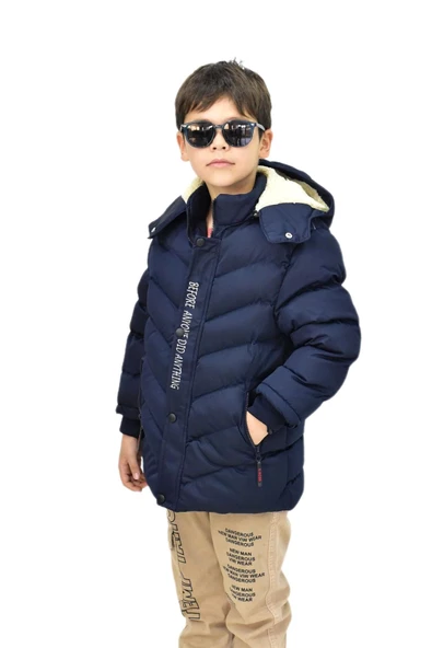 Erkek Çocuk Kapüşonlu Mont BS-0411 - 7