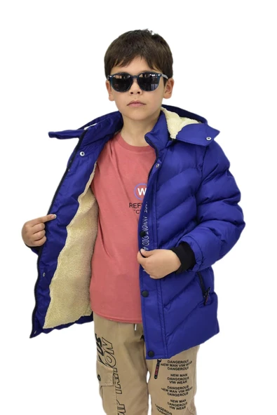 Erkek Çocuk Kapüşonlu Mont BS-0411 - 8