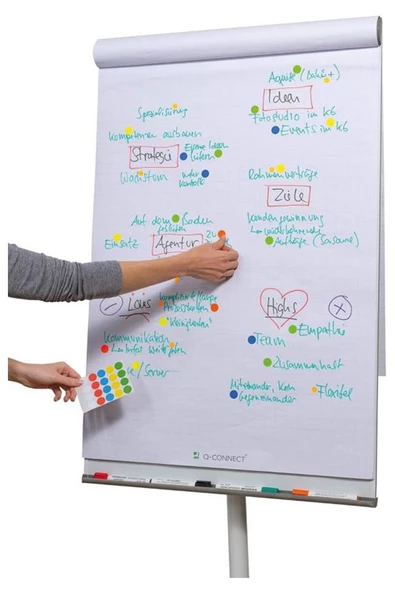 32 mm Renkli Hazır Yuvarlak Etiket 60 lı 1 Paket Mix Color Ofis Etiketleri Kendinden Yapışkanlı Nokta Etiket - 3